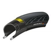 Continental - anvelopa bicicleta sosea Grand Prix 5000, pliabila, 700x25C - 25-622 - negru crem