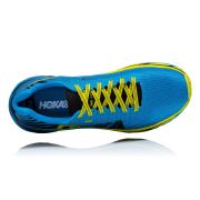 Hoka Evo Mafate - pantofi alergare pentru barbati - albastru cyan verde citrus