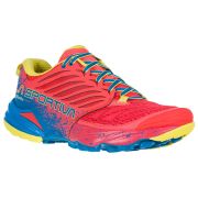 La Sportiva - Akasha pantofi alergare montana pentru femei - roz Hibiscus Albastru Neptun