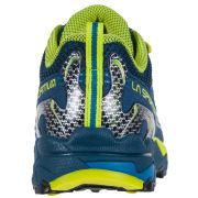 La Sportiva - Falkon Low pantofi alergare montana pentru copii - Albastru Opal verde Citrus