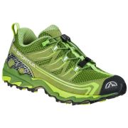 La Sportiva - Falkon Low pantofi alergare montana pentru copii - verde Kale Lime