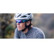 Spiuk - ochelari soare sport Jifter, 3 lentile de schimb transparent, portocaliu si verde oglinda - rama galbena neagra