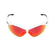 Spiuk - ochelari soare sport Ventix K, 2 lentile de schimb Nittix transparent si rosu oglinda - rama alba neagra