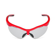 Spiuk - ochelari soare sport fotocromatici Ventix K, 2 lentile de schimb Lumiris II, transparent si negru - rama rosie neagra
