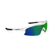 Spiuk - ochelari soare sport pentru copii Frisbee, lentile verde oglinda - rama alba