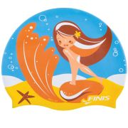Finis - Casca inot silicon pentru copii Mermaid Silicone Cap Starfish - portocaliu multicolored