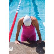 Finis - Costum inot tehnic pentru fete sau femei - Fuse Open Back Kneeskin - roz