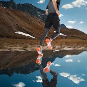 On Cloud Cloudflyer - pantofi alergare pentru barbati - grey/orange