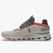 On CloudNova - pantofi sport pentru barbati - gri argintiu portocaliu