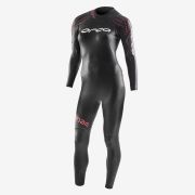 Orca - costum neopren triatlon pentru femei Sonar Wetsuit - negru roz