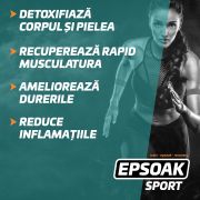 Zen Rituals - sare de baie epsom (Epsoak Sport) cu uleiuri esentiale de Eucalipt si Menta - 1000g