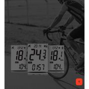 iGPSport - Computer bicicleta cu GPS (Ciclocomputer) IGS130 GPS - negru gri