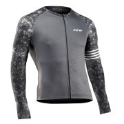 Northwave bluza pentru ciclism cu maneca lunga - Blade - negru gri