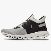 On Cloud Hi Edge - pantofi sport pentru barbati - alb gri glaciar negru