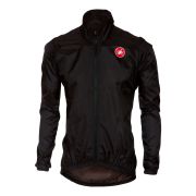 Castelli - jacheta ciclism ploaie Squadra ER - negru