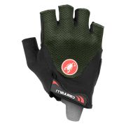 Castelli - manusi ciclism degete scurte Arenberg Gel 2 - verde military