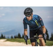 Castelli - pantaloni scurti pentru ciclism cu bretele Free Protect Race Bibshort - negru