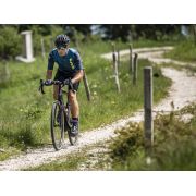 Castelli - pantaloni scurti pentru ciclism cu bretele Free Protect Race Bibshort - negru