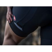 Castelli - pantaloni scurti pentru ciclism cu bretele pentru femei Prima Bibshort - albastru
