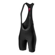 Castelli - pantaloni scurti pentru ciclism cu bretele pentru femei Prima Bibshort - negru