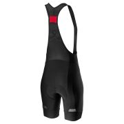 Castelli - pantaloni scurti pentru ciclism cu bretele pentru femei Prima Bibshort - negru