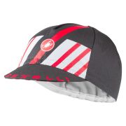 Castelli - sapca ciclism Hors Categorie Cap - gri-rosu