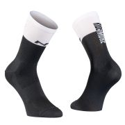 Northwave - sosete ciclism Work Less Ride More - negru alb