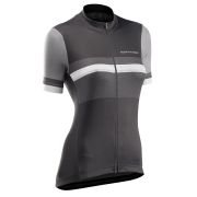 Northwave - tricou pentru ciclism cu maneca scurta pentru femei Origin Women Jersey - negru gri