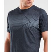 2XU - Tricou antrenament maneca scurta barbati XCTRL SS Tee - negru gri marble