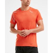 2XU - Tricou tehnic maneca scurta barbati XCTRL SS Tee - portocaliu argintiu