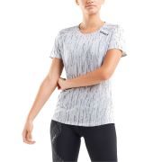 2XU - Tricou tehnic maneca scurta femei GHST short sleeve tee - mosaic gri negru