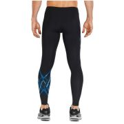 2XU - colanti compresie lungi pentru barbati Compression Ice X - negru albastru
