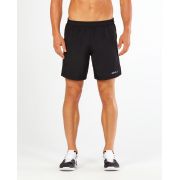 2XU - pantaloni scurti 2 in 1 pentru barbati Momentum 7 inch shorts - negru
