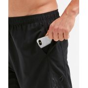 2XU - pantaloni scurti 2in1 cu colanti compresie pentru barbati XCTRL 7 inch short with compression - negru