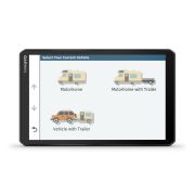Garmin Camper 890 - Dispozitiv navigatie cu GPS 8" pentru auto-rulote si rulote cu trafic prin aplicatia de smartphone