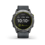 Garmin Enduro - argintiu cu curea de nailon - ceas multisport cu GPS pentru ultraperformanta
