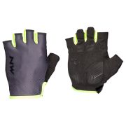 Northwave - manusi ciclism degete scurte Active SF - negru gri galben fluo
