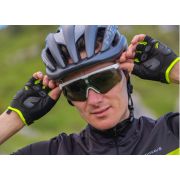 Northwave - manusi ciclism degete scurte Active SF - negru gri galben fluo