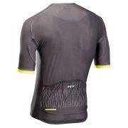Northwave - tricou pentru ciclism cu maneca scurta Storm Air Jersey - gri antracit galben