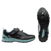 Northwave Escape Evo - pantofi pentru ciclism MTB All Mountain - negru verde colorado