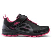 Northwave Escape Evo - pantofi pentru ciclism MTB All Mountain pentru femei - negru fucsia