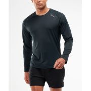 2XU - Bluza cu maneca lunga barbati XVENT Long Sleeve Top - albastru spatial Reflexiv