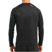 2XU - Bluza cu maneca lunga barbati XVENT Long Sleeve Top - negru