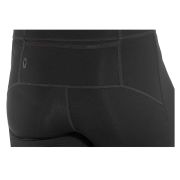 2XU - Colanti compresie iarna pentru barbati cu elemente reflectorizante Wind Defence winter Compression Tights - negru argintiu reflexiv
