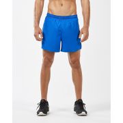 2XU - Pantaloni scurti alergare pentru barbati GHST 5" Shorts - albastru lapis auriu