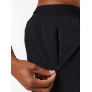 2XU - Pantaloni scurti de alergare pentru barbati 2-in-1 XVENT 5 inch - negru argintiu reflexiv
