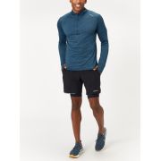 2XU - Pantaloni scurti de alergare pentru barbati 2-in-1 XVENT 7 inch - negru argintiu reflexiv