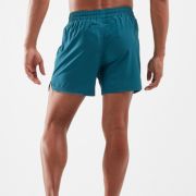 2XU - Pantaloni scurti de alergare pentru barbati XVENT 5" - verde inchis sage reflexiv