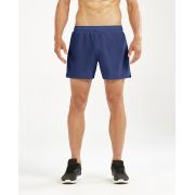 2XU - Pantaloni scurti de alergare pentru barbati XVENT Vapourise 5" - albastru navy