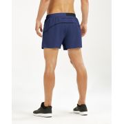 2XU - Pantaloni scurti de alergare pentru barbati XVENT Vapourise 5" - albastru navy